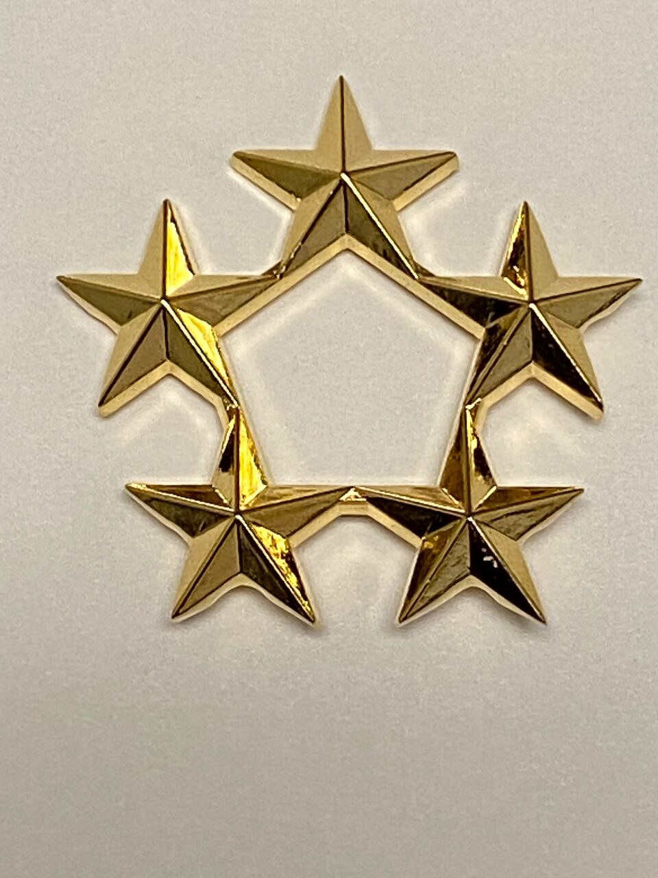 LARGE FIVE STAR WREATH - ER Badge