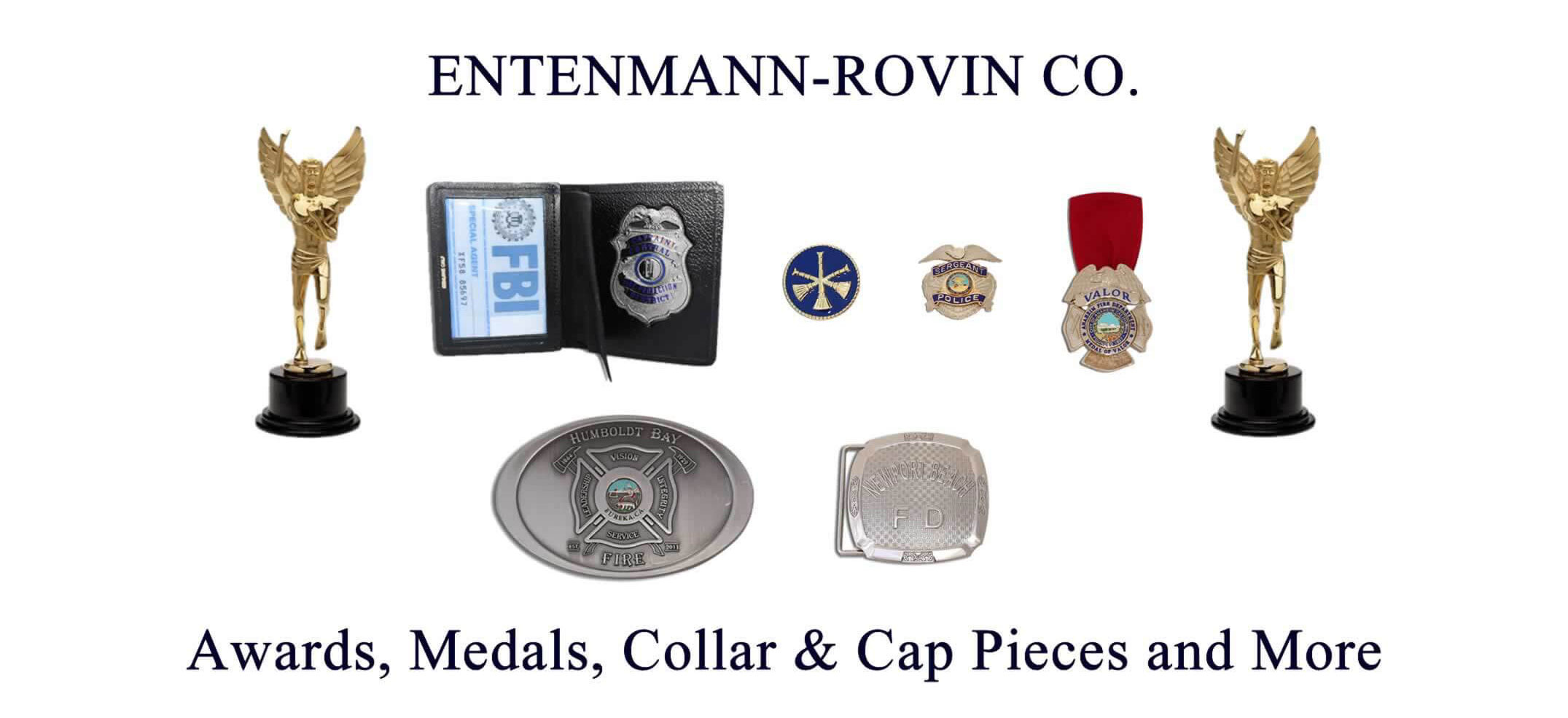 Law Enforcement and Fire Fighter Badges Custom Made for Your District