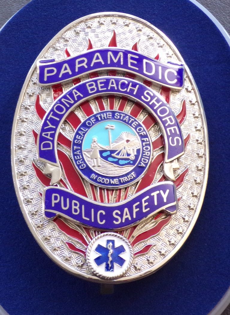 DAYTONA BEACH SHORES ER Badge