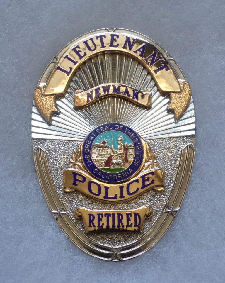 NEWMAN POLICE DEPARTMENT ER Badge
