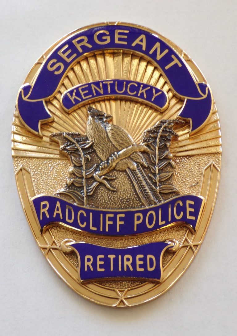 RADCLIFF POLICE DEPARTMENT ER Badge