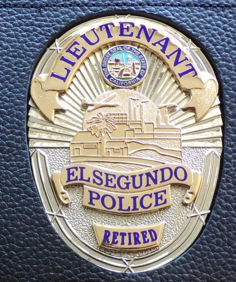 EL SEGUNDO POLICE DEPARTMENT ER Badge