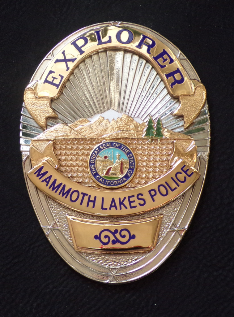 MAMMOTH LAKES POLICE DEPARTMENT ER Badge