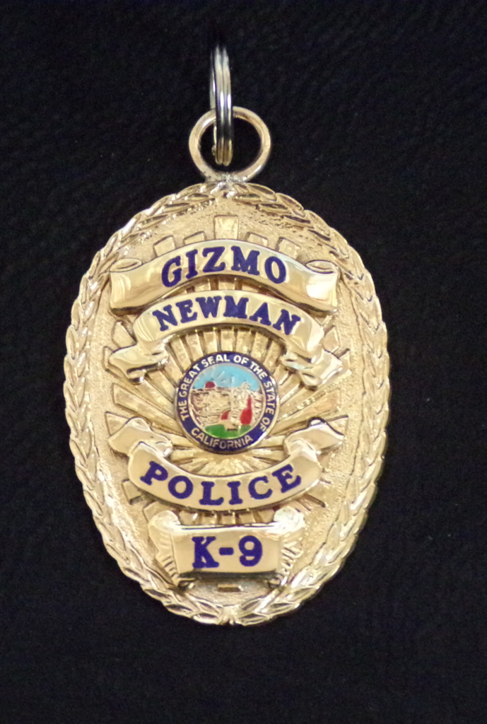 NEWMAN POLICE DEPARTMENT K-9 - ER Badge